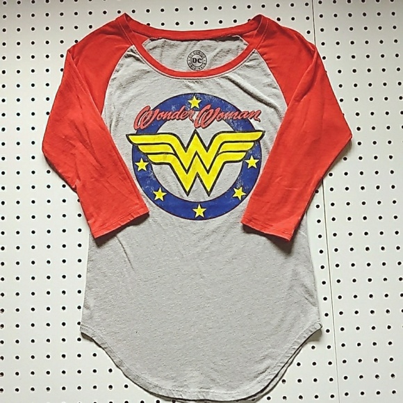 DC Comics Tops - DC Comics Originals Wonder Woman Baseball Tee